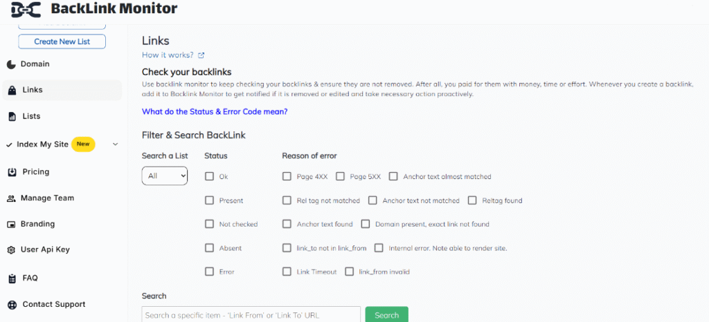 backlink monitor to send backlink alerts